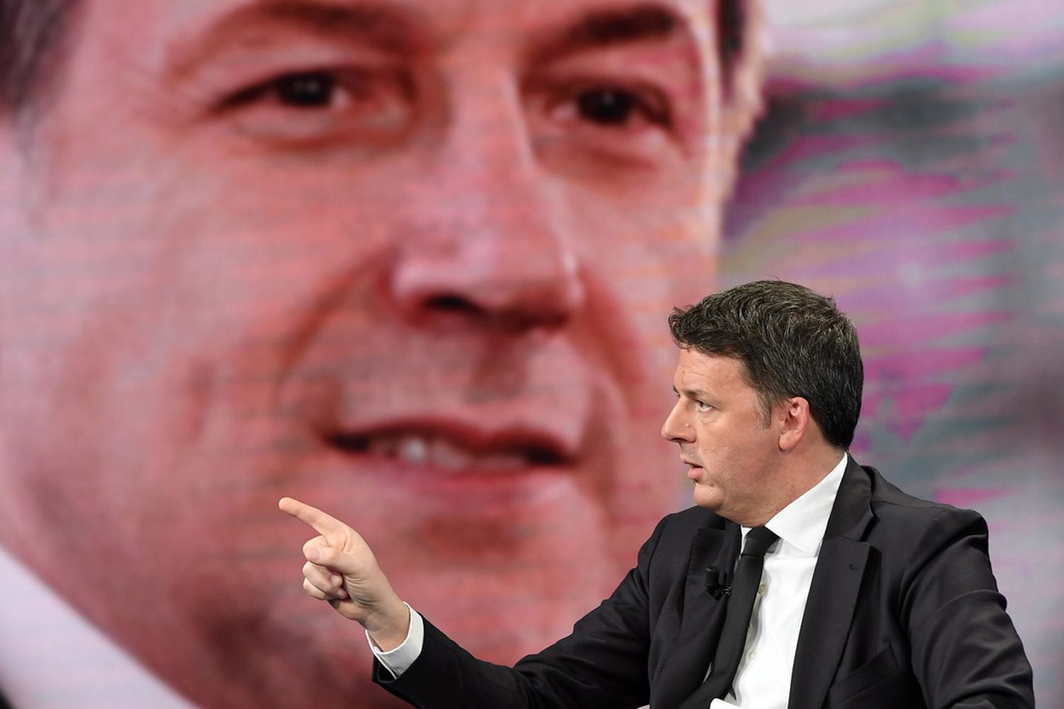 Giuseppe Conte e Matteo Renzi