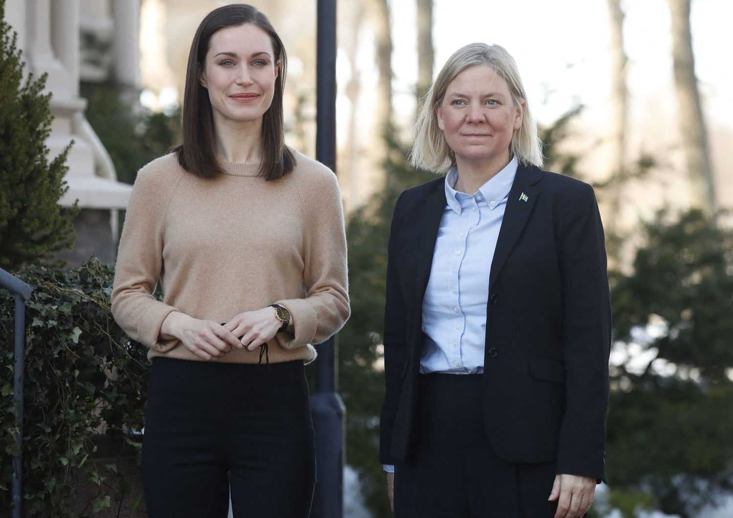 La premier finlandese&nbsp;Sanna Marin, e quella svedese Magdalena Andersson