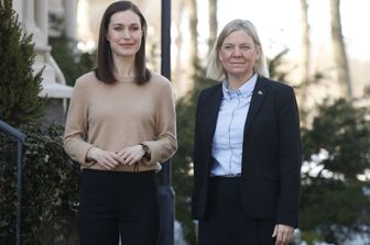 La premier finlandese&nbsp;Sanna Marin, e quella svedese Magdalena Andersson