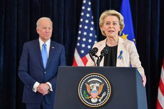 Joe Biden e Ursula von der Leyen