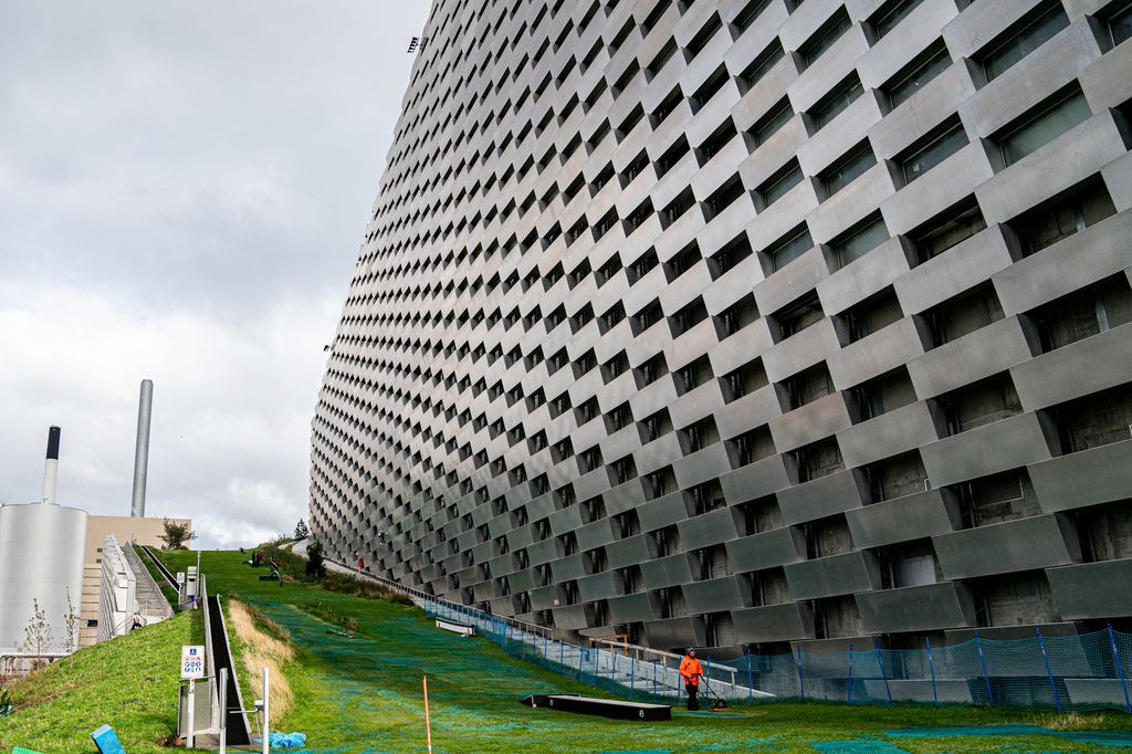 Copenaghen, l'impianto di trattamento dei rifiuti di&nbsp;Amager Bakke