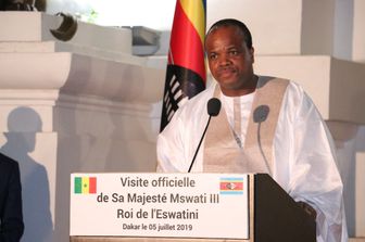 Il re di Eswatini, Mswati III