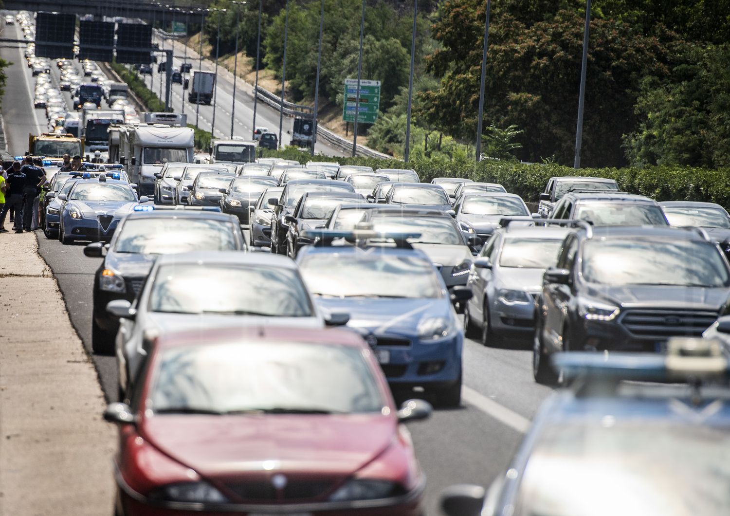 traffico auto roma dati problemi