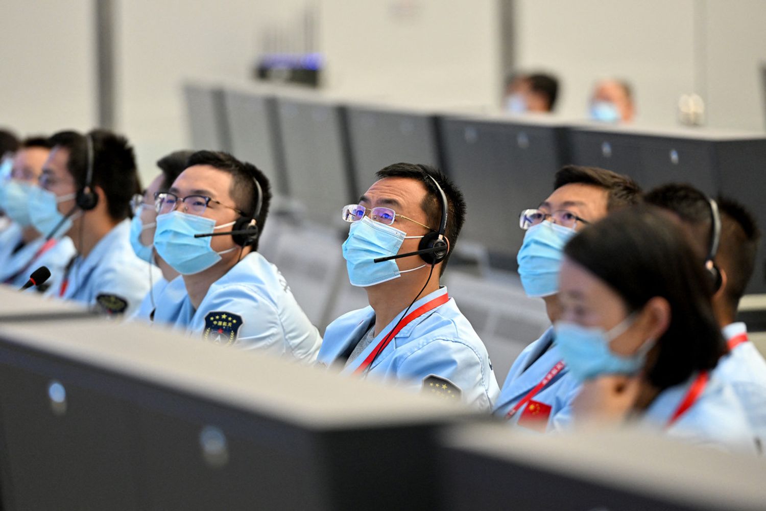 Il centro di controllo spaziale di Pechino