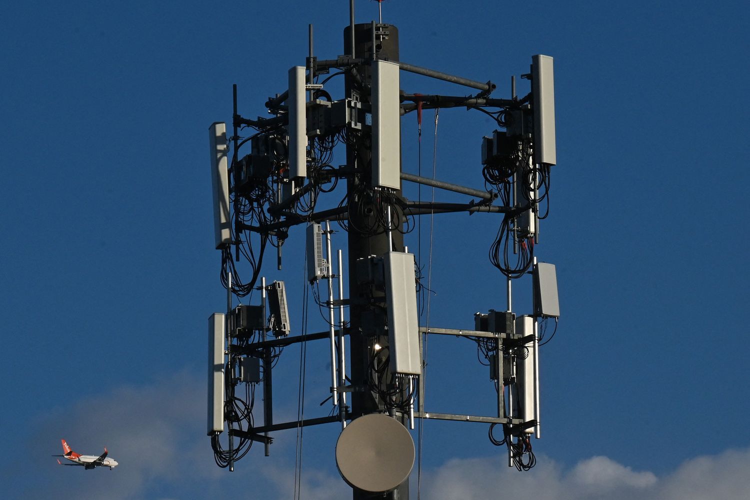 Un'antenna del 5G