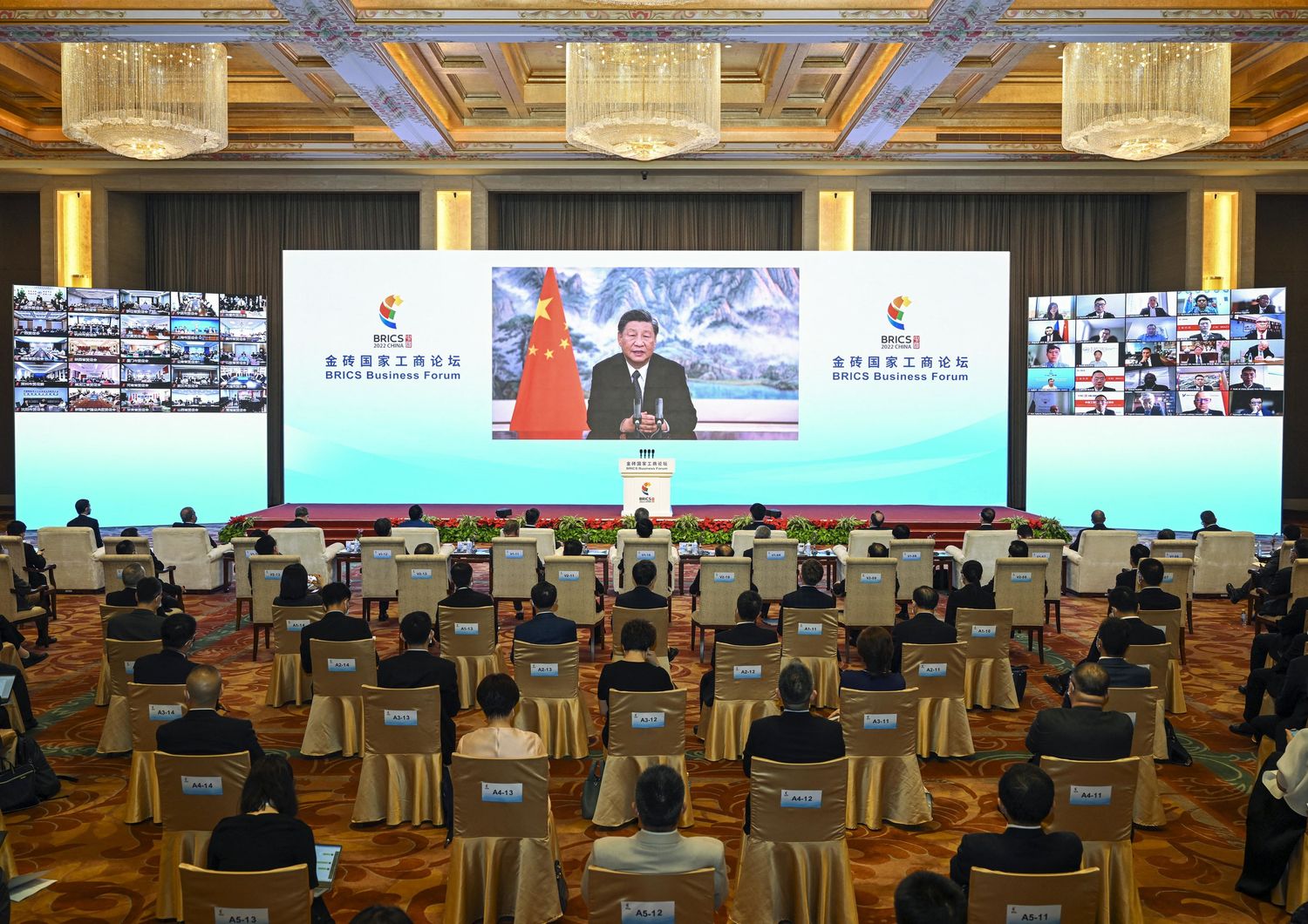 Intervento del presidente cinese Xi al summit dei Paesi Brics&nbsp;
