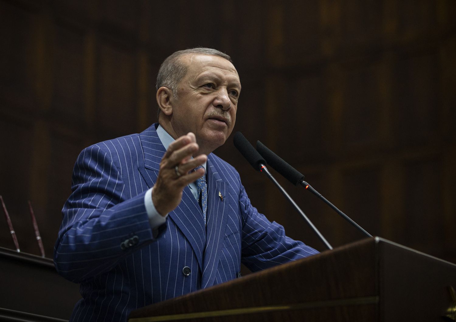 Il presidente turco Recep Tayyip Erdogan&nbsp;
