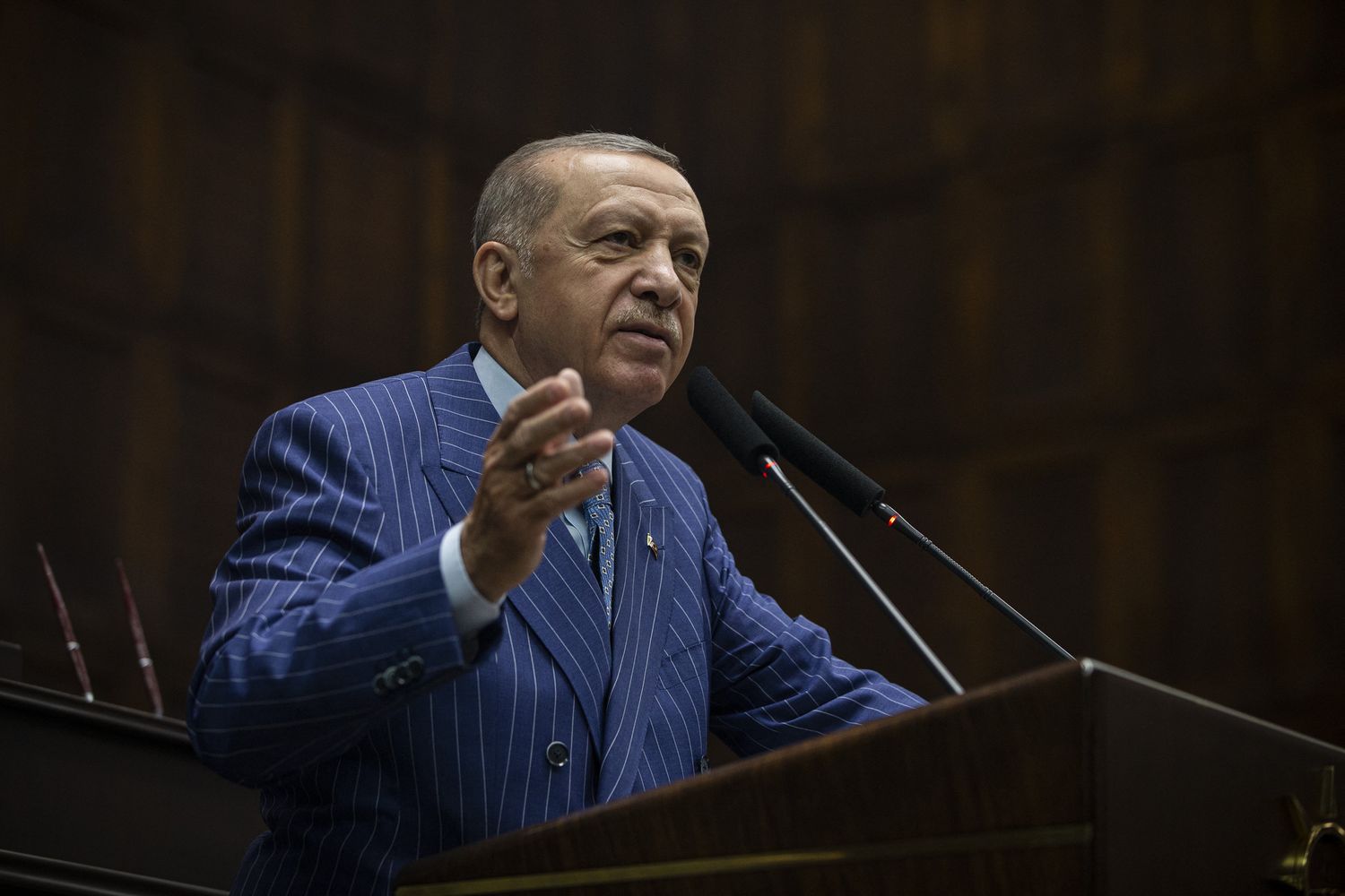 Il presidente turco Recep Tayyip Erdogan&nbsp;