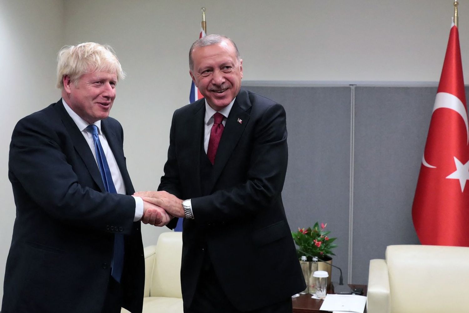 Boris Johnson, Recep Tayyp Erdogan&nbsp;