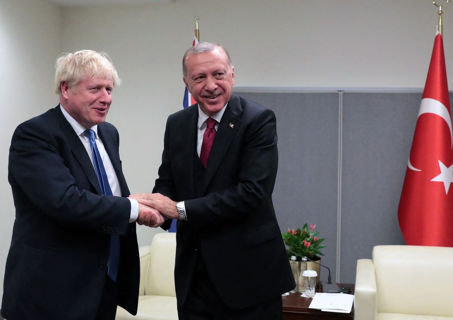 Boris Johnson, Recep Tayyp Erdogan&nbsp;