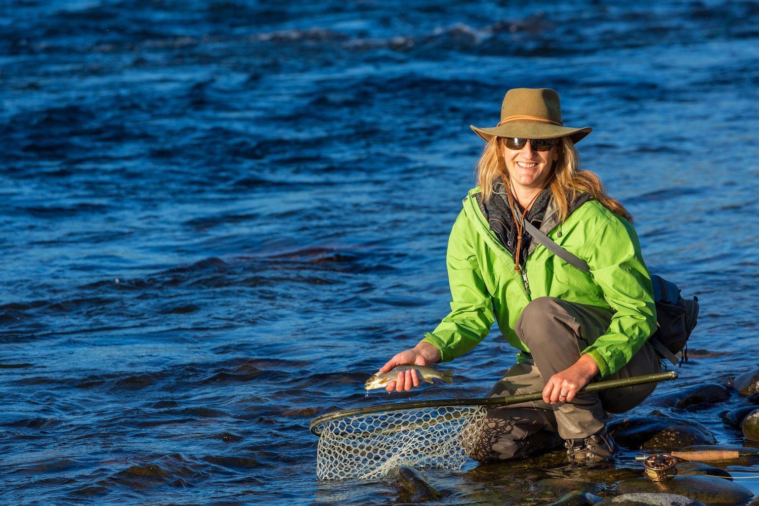 Una pescatrice&nbsp;