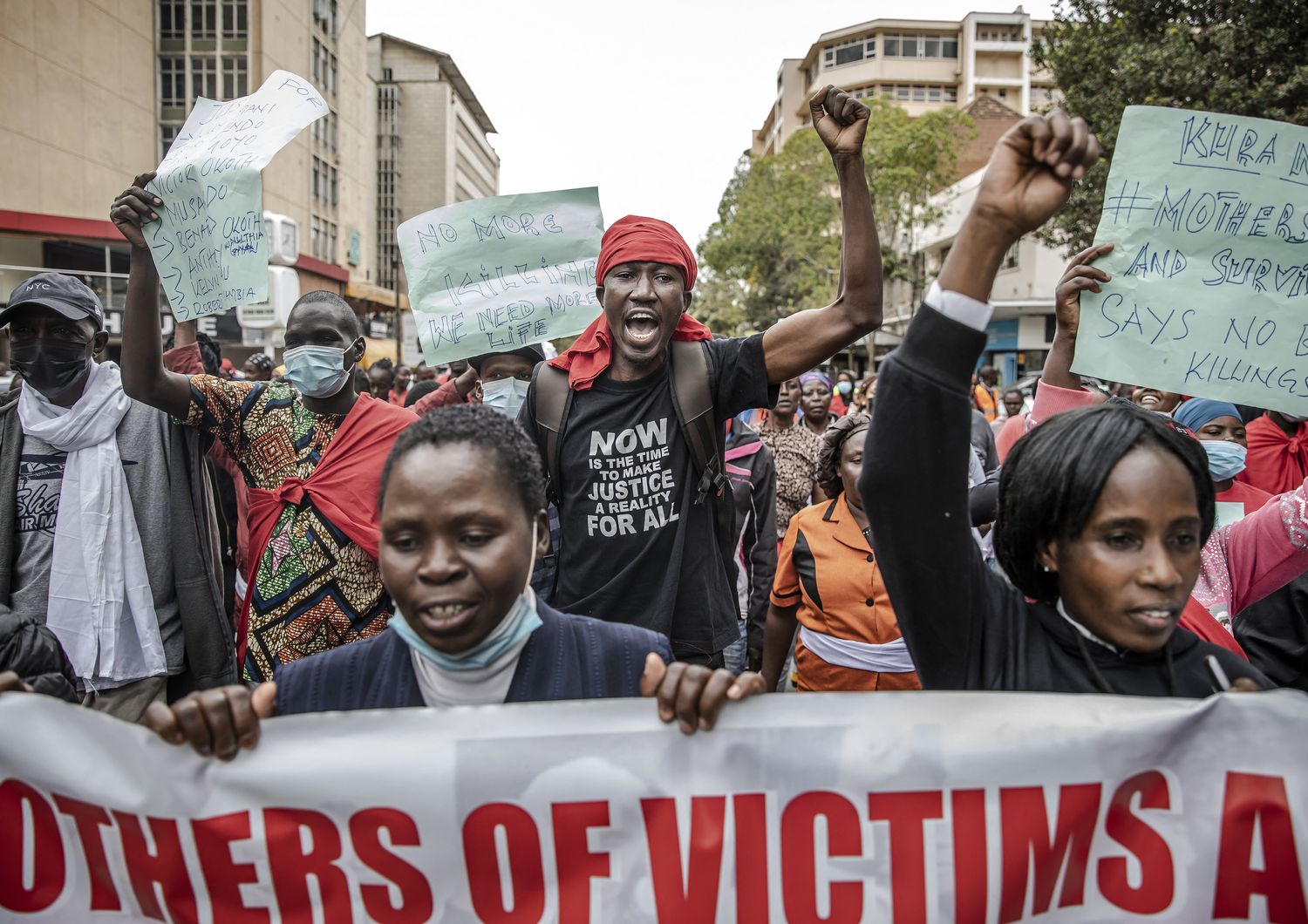 Manifestazioni di piazza in Kenya