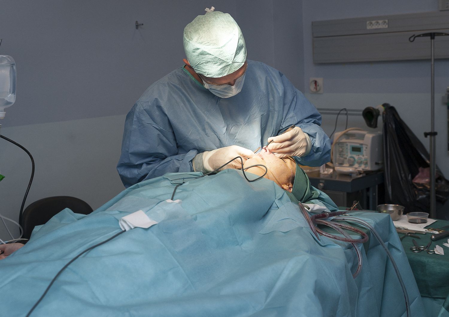 Operazione di rinoplastica