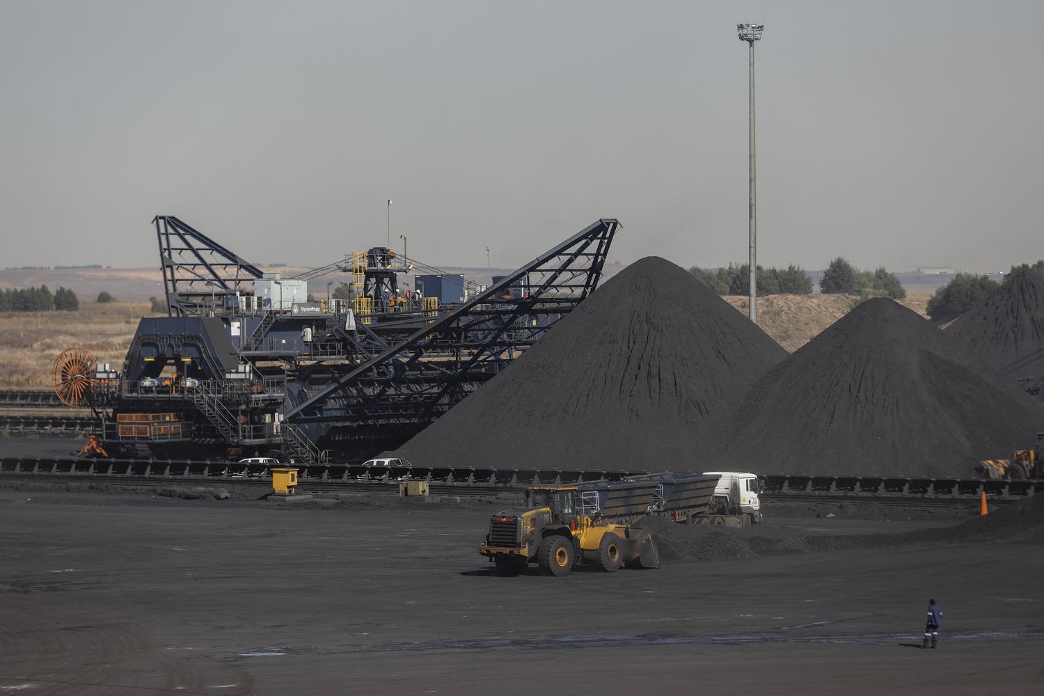 Miniere di carbone in Sudafrica