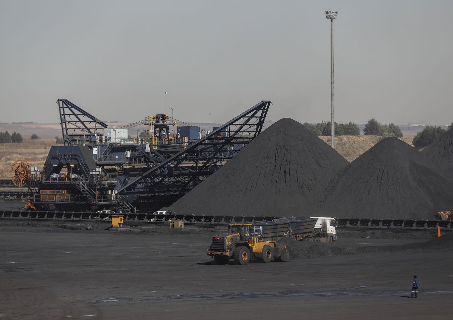 Miniere di carbone in Sudafrica