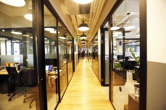 La sede di Shanghai di WeWork