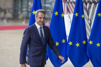 Il primo ministro greco, Kyriakos Mitsotakis.&nbsp;