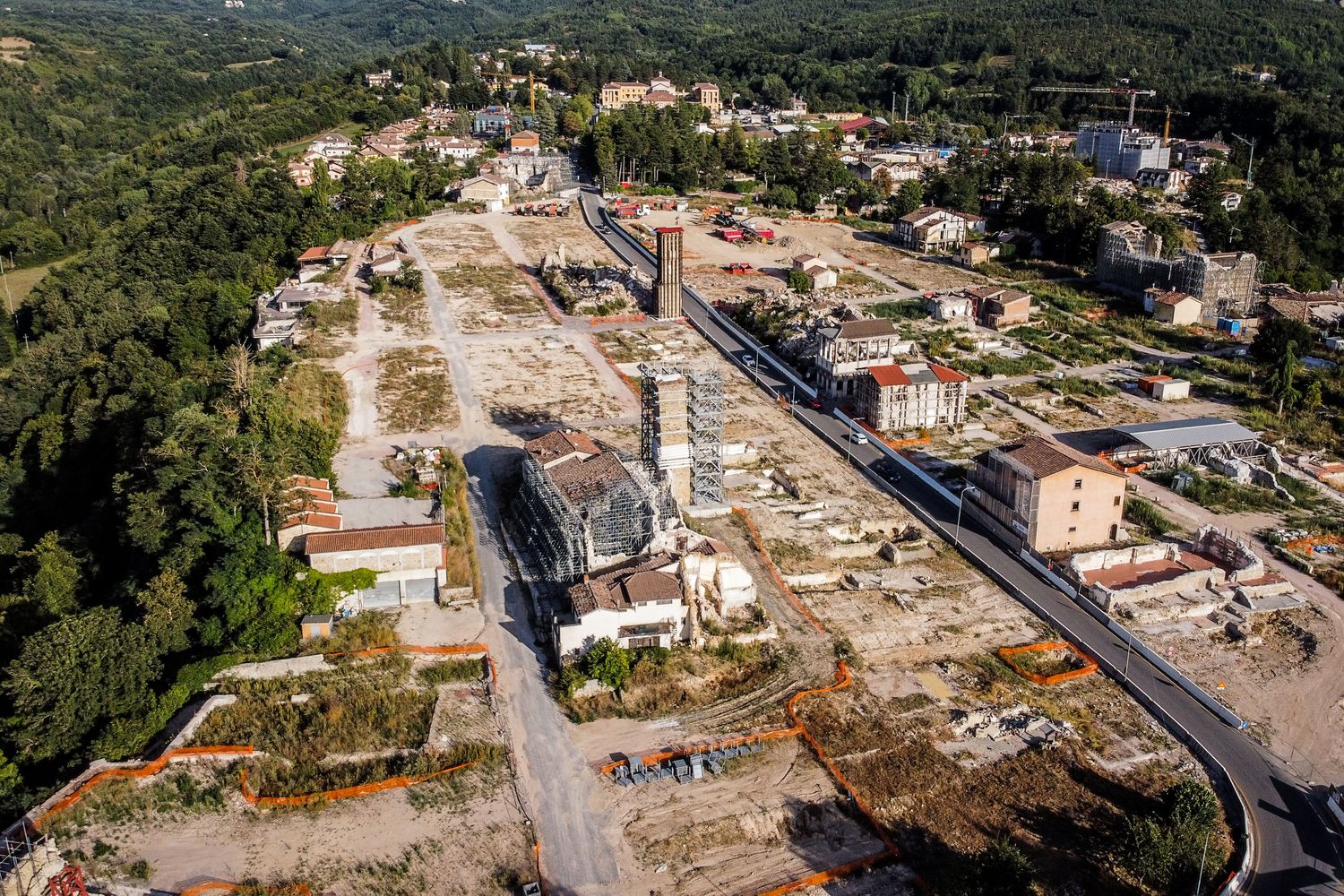 La cittadina di Amatrice