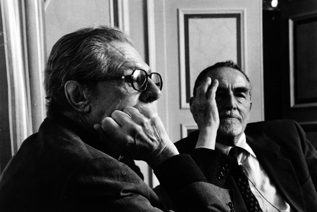 Marcello Mastroianni e Vittorio Gassman
