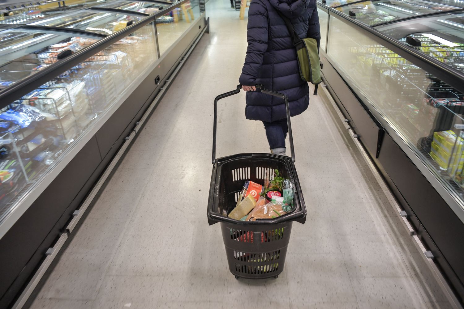 Carrello della spesa, prezzi alimentari&nbsp;