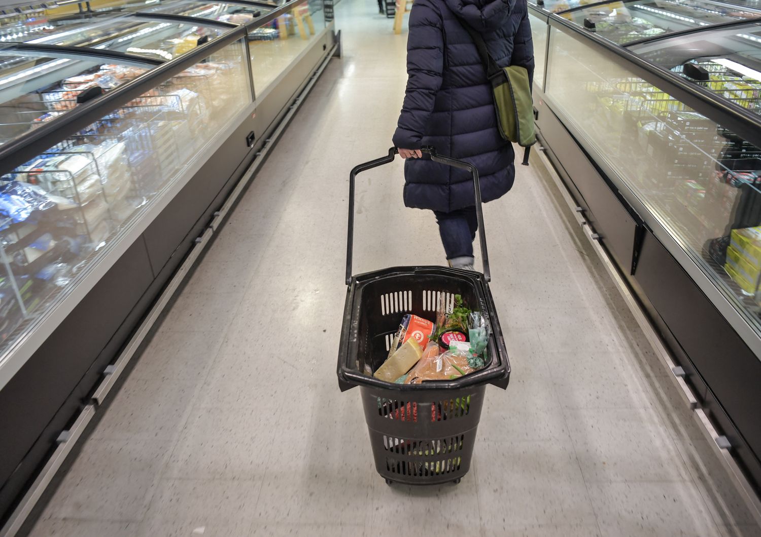 Carrello della spesa, prezzi alimentari&nbsp;