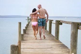 Coppia in vacanza&nbsp;