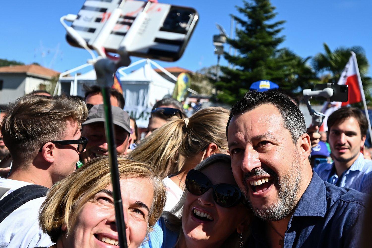 Matteo Salvini a Pontida