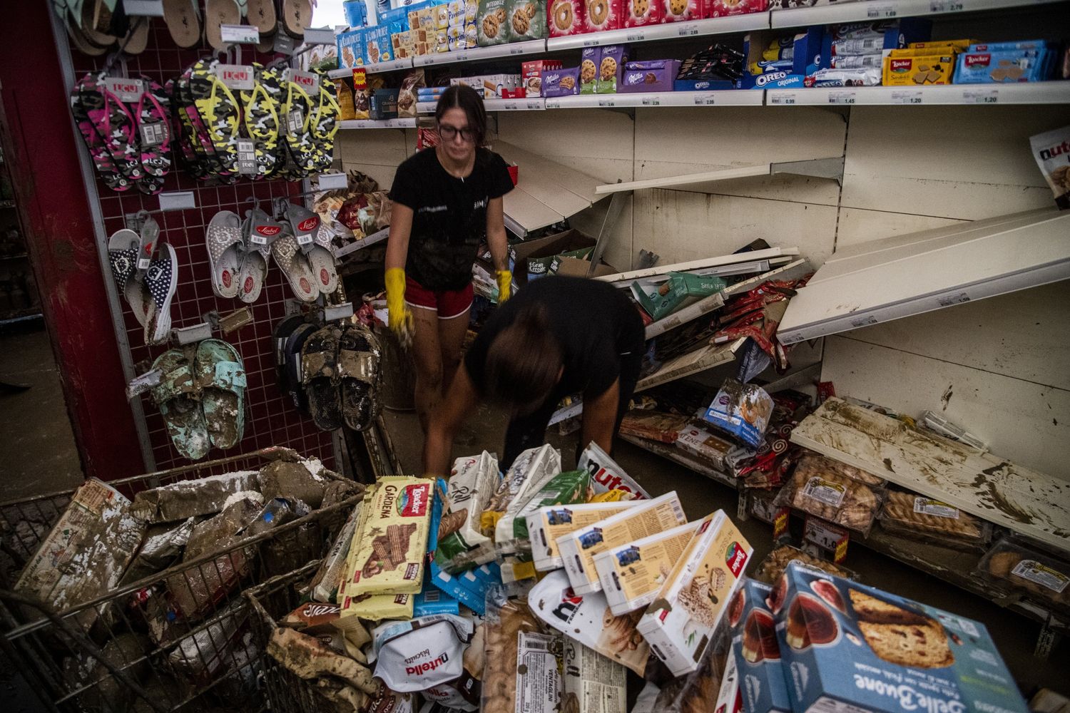 I danni dell'alluvione nelle Marche