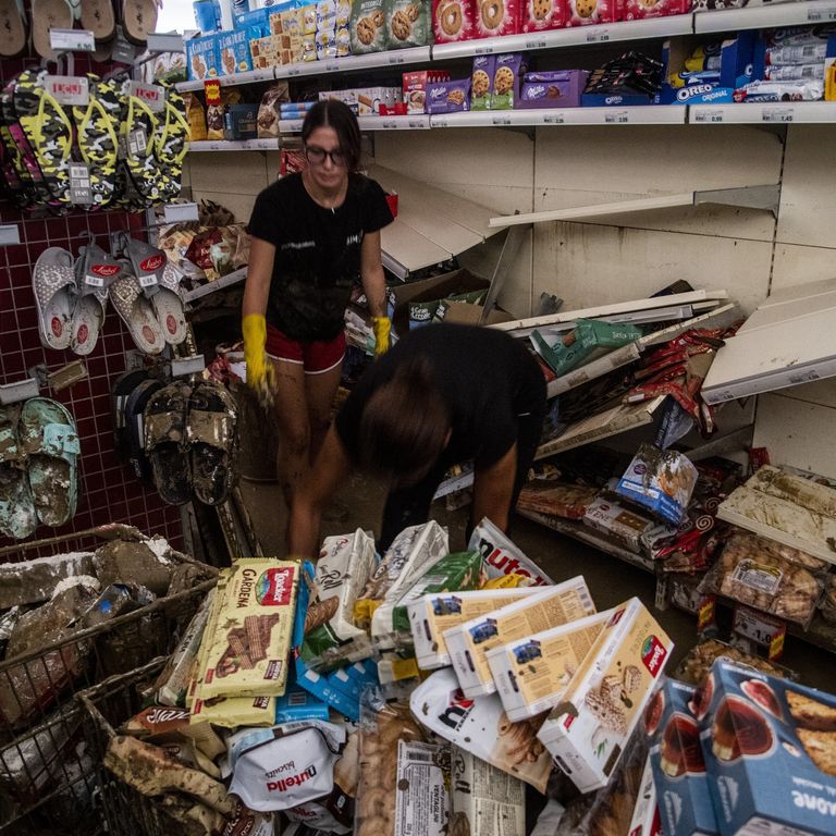 I danni dell'alluvione nelle Marche