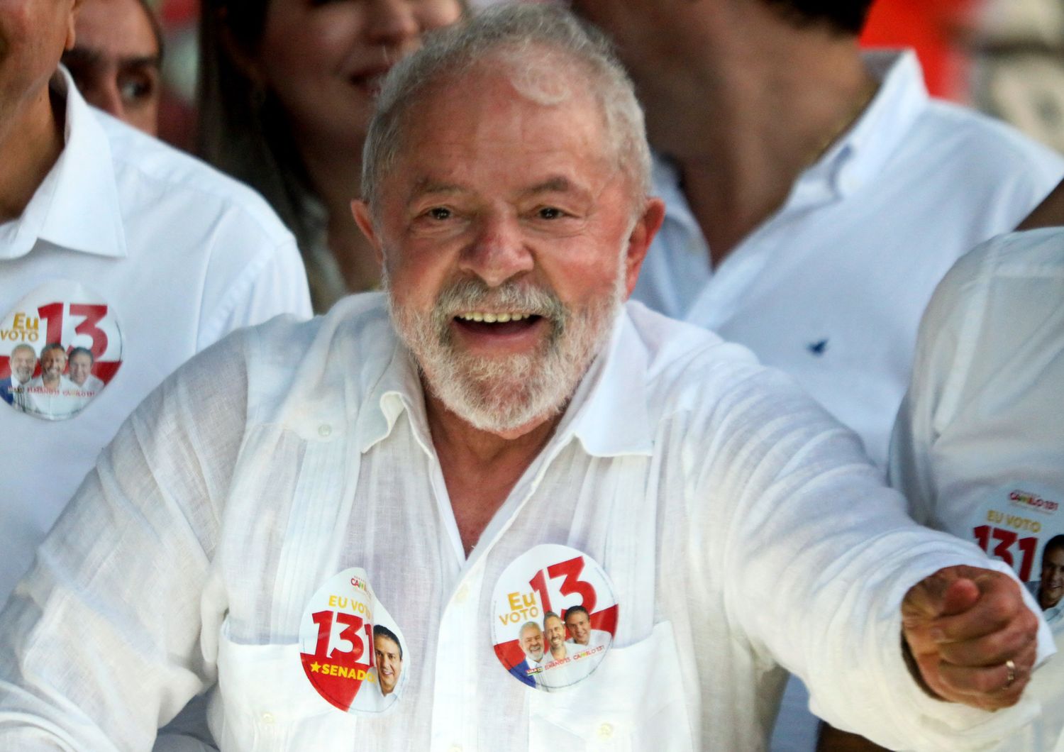 Luiz Inacio Lula da Silva, l'ex presidente del Brasile in corsa per le presidenziali