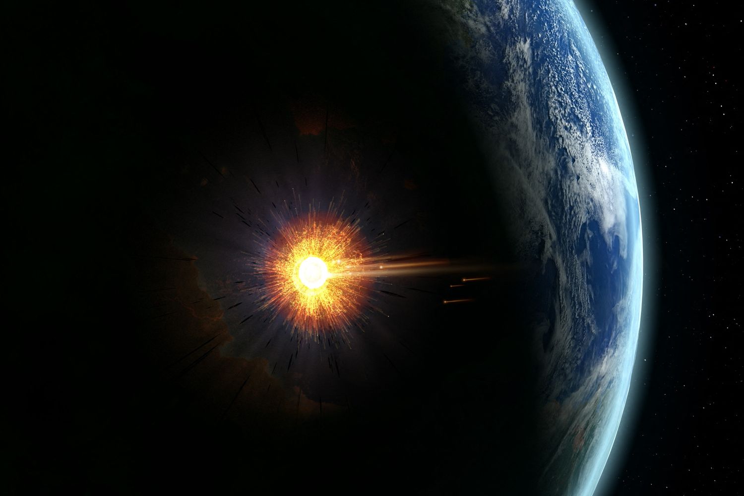 Impatto di un asteroide sulla Terra