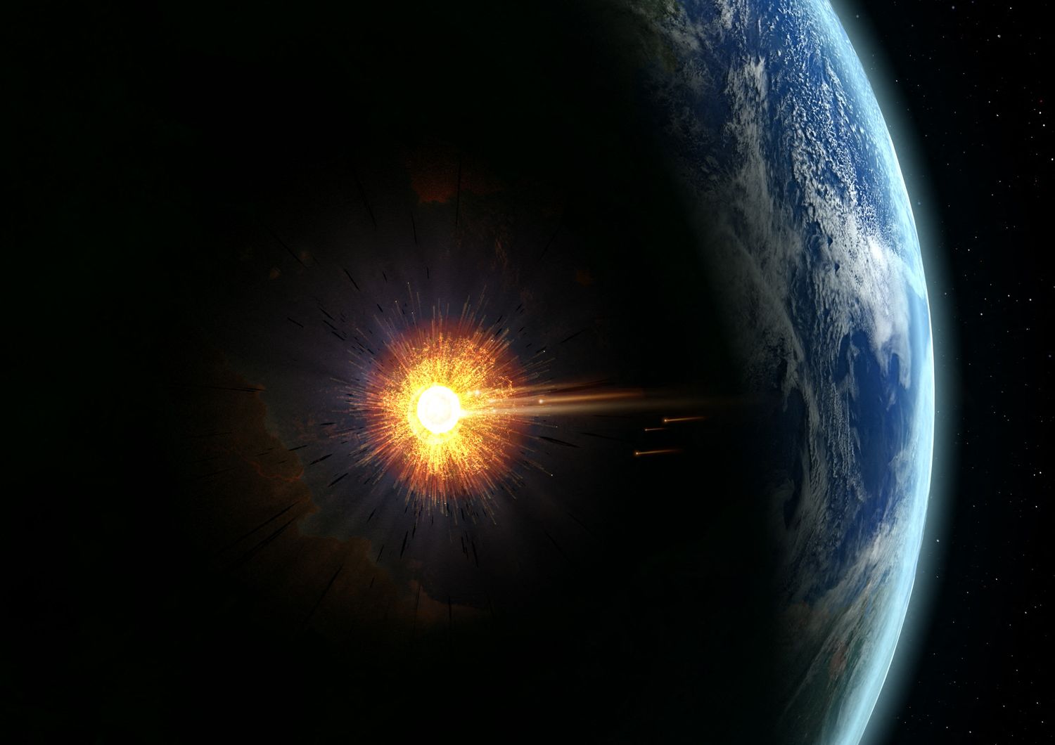 Impatto di un asteroide sulla Terra