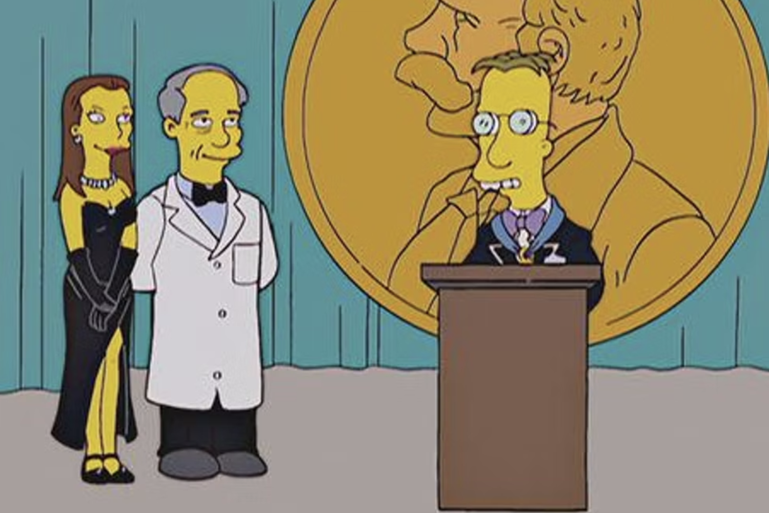 La scena dei Simpson in cui predissero il Nobel per l'Economia