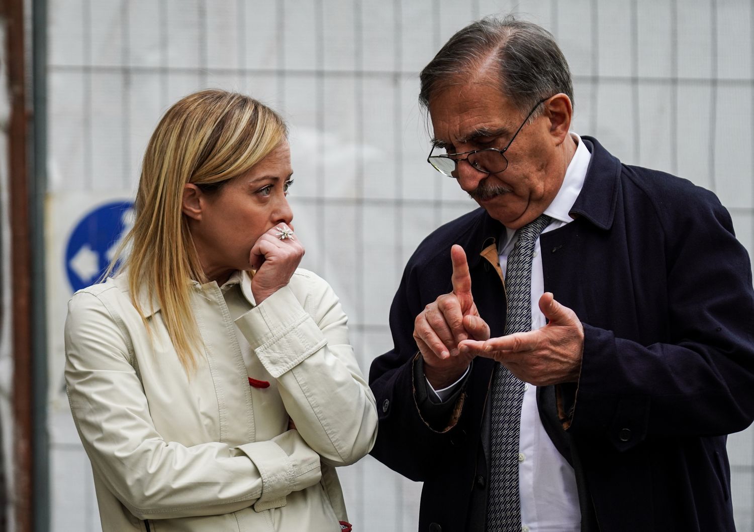 Giorgia Meloni e Ignazio La Russa