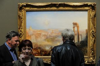 Il dipinto di Turner &quot; &quot;Roma moderna - Campo Vaccino&quot; acquistato dal Getty museum di Los Angeles&nbsp;
