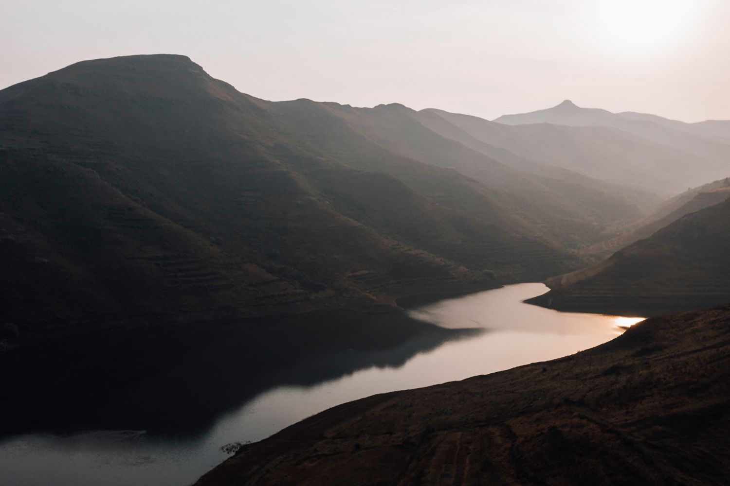 Il fiume Malibamat'so in Lesotho&nbsp;