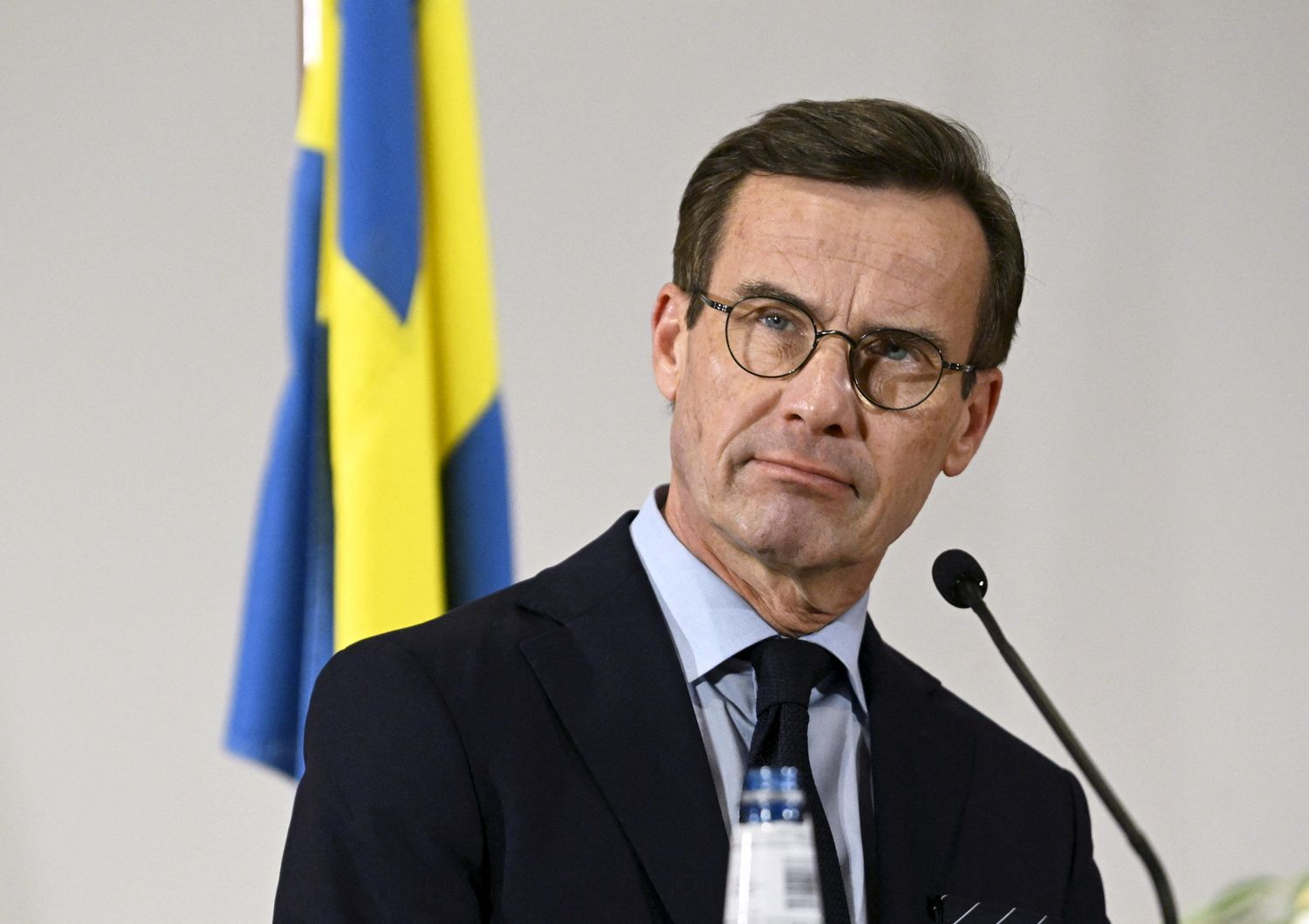 Il premier svedese Ulf Kristersson