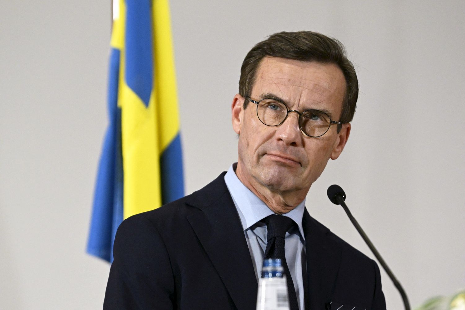Il premier svedese Ulf Kristersson
