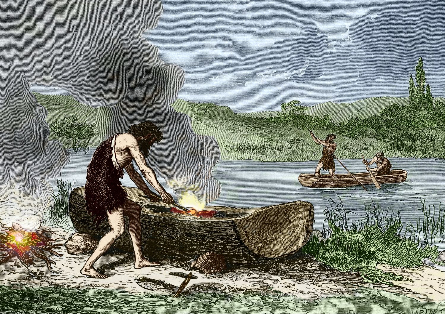 La pesca nella preistoria