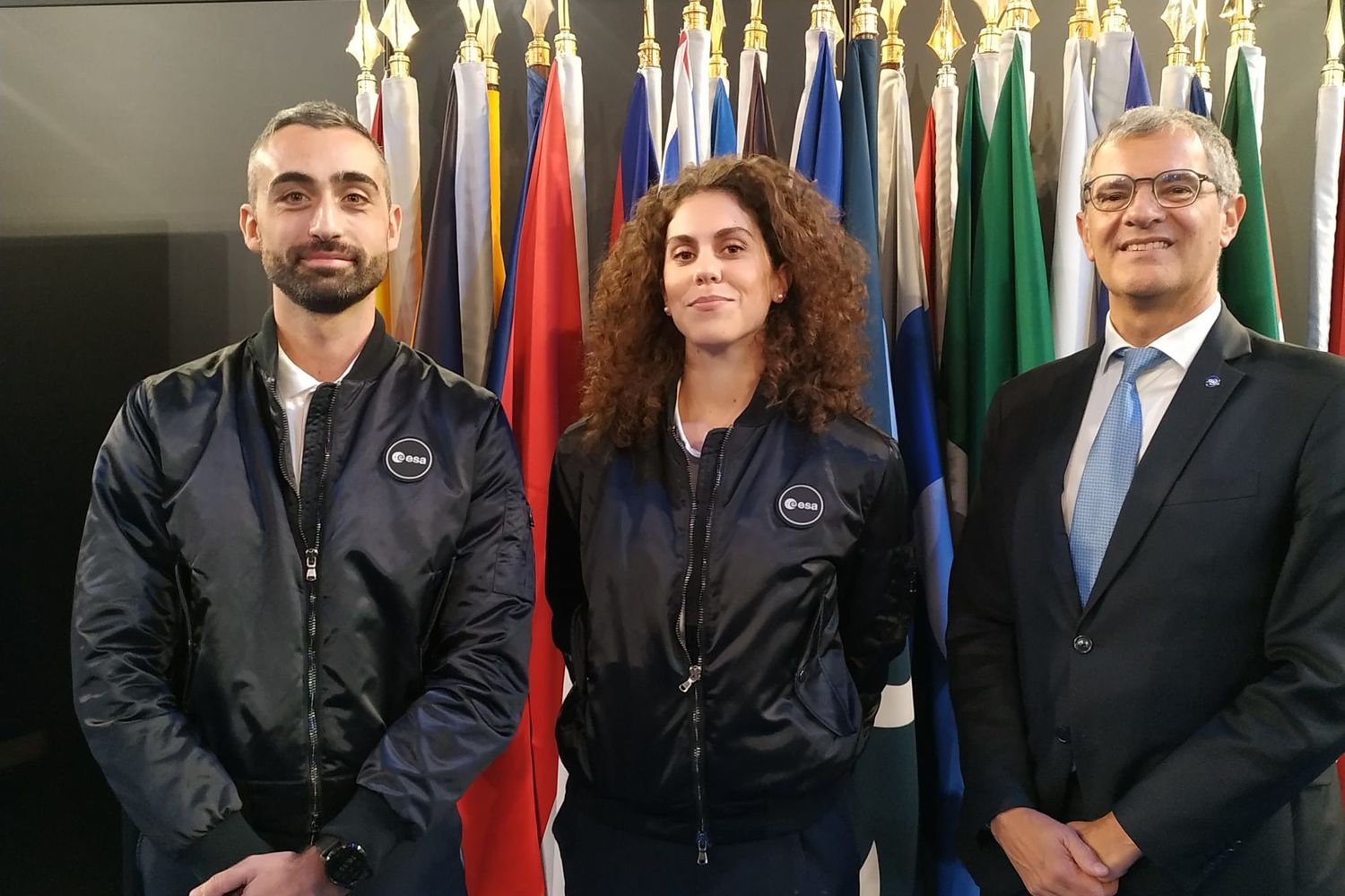 Due riserve italiane nel corpo astronauti dell'ESA , Andrea Patassa ed Anthea Comellini