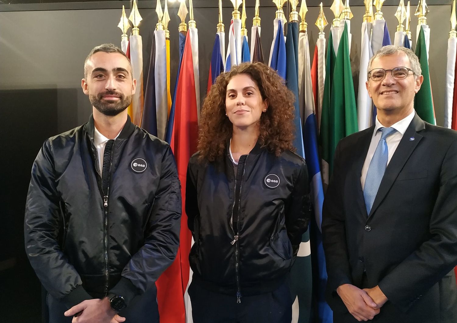 Due riserve italiane nel corpo astronauti dell'ESA , Andrea Patassa ed Anthea Comellini