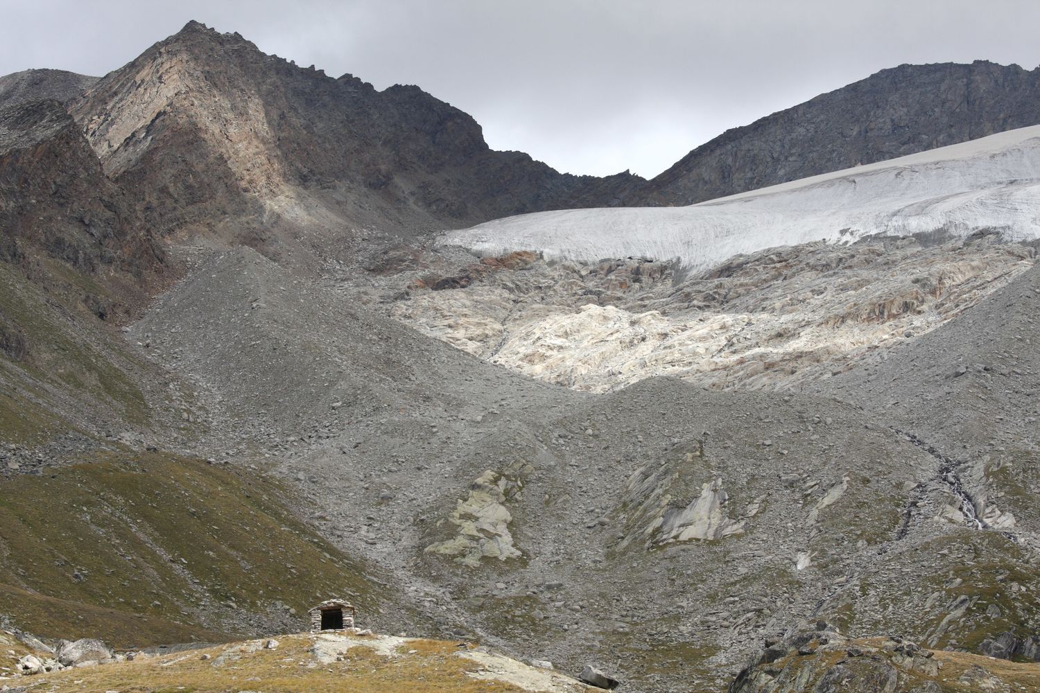 Il ghiacciaio del Gran Paradiso&nbsp;