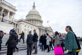 Capitol Hill, sede del Governo degli Stati Uniti che ospita anche la Camera dei rappresentanti dove si svolgono le attivit&agrave; di lobbing