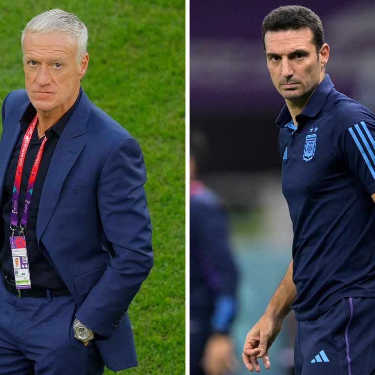 Didier Deschamps e Lionel Scaloni