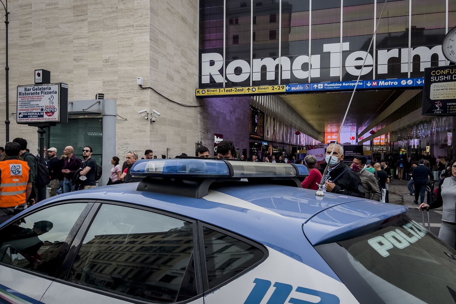La stazione Termini &nbsp;