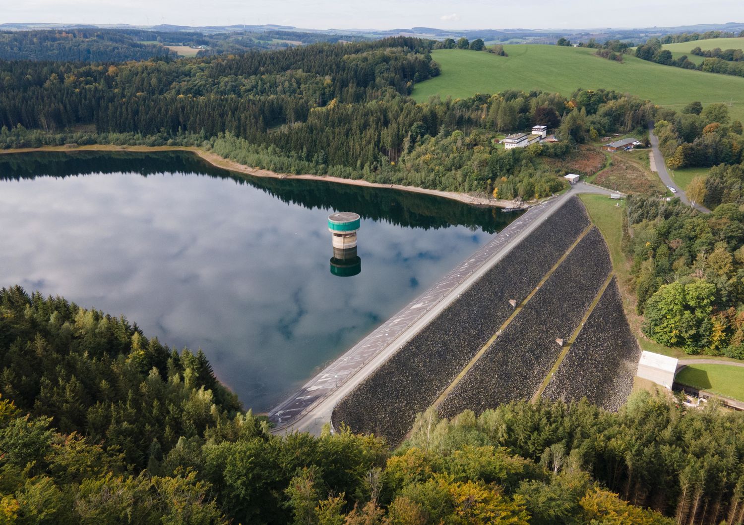 Diga di Lichtenberg, in Germania