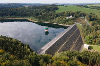 Diga di Lichtenberg, in Germania
