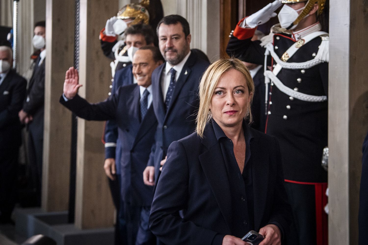 Berlusconi, Salvini e Meloni