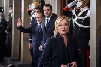 Berlusconi, Salvini e Meloni