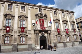 La sede del Comune di Catania&nbsp;